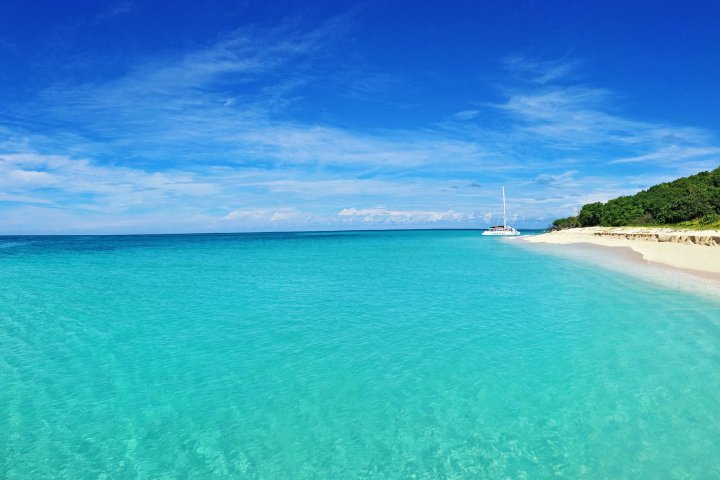 a large body of water