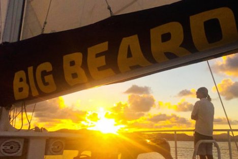 a sign above a store